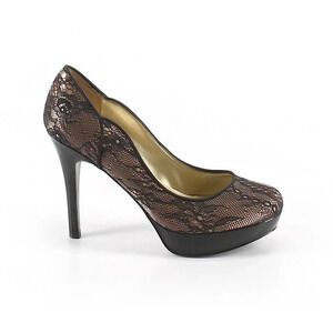Guess‎ Platform Shoes Size 6.5 Heels Lace Sandals